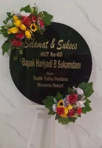 Papan Akrilik Ucapan Ulang Tahun Kepulauan Talaud